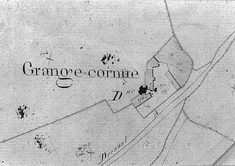 Domaine : Plan cadastral XIX ème siècle.