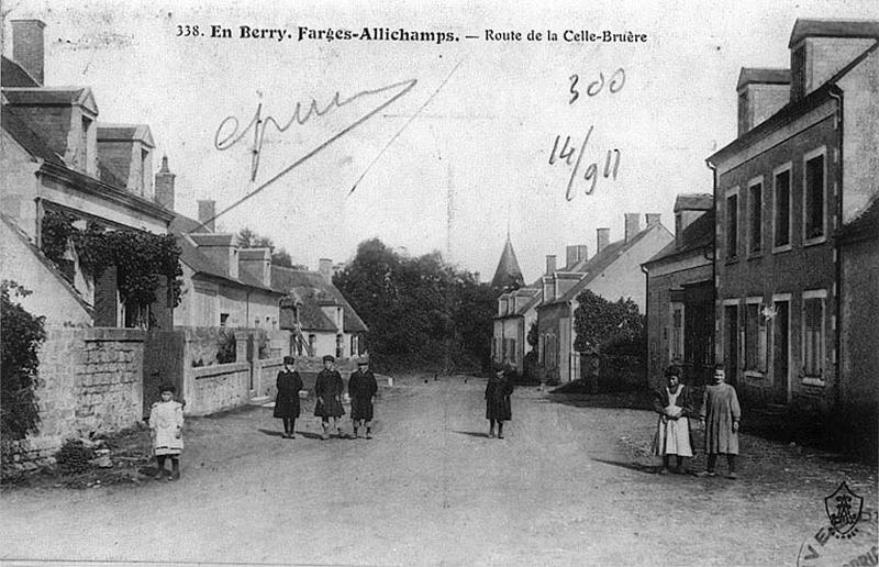 Route de la Celle-Bruère.