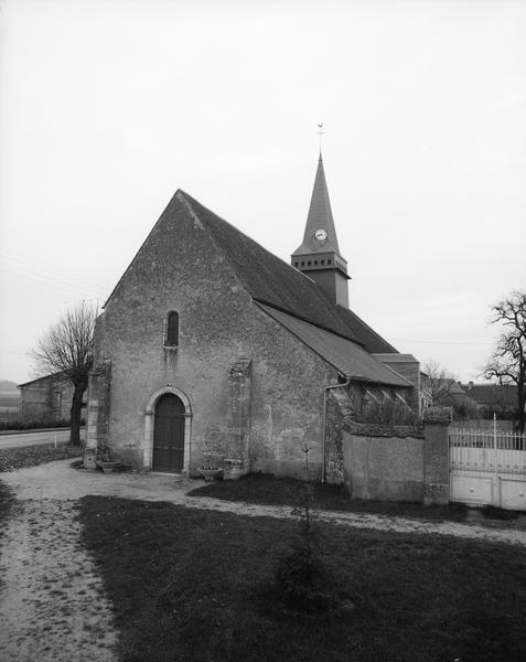 Vue de volume prise de l'ouest.