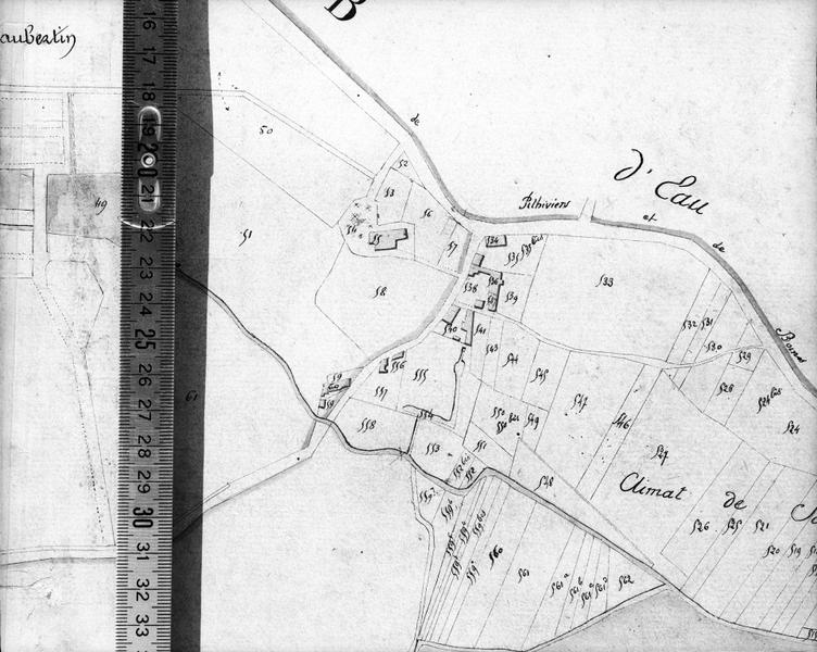 Extension du bâti en 1817 : Sancy