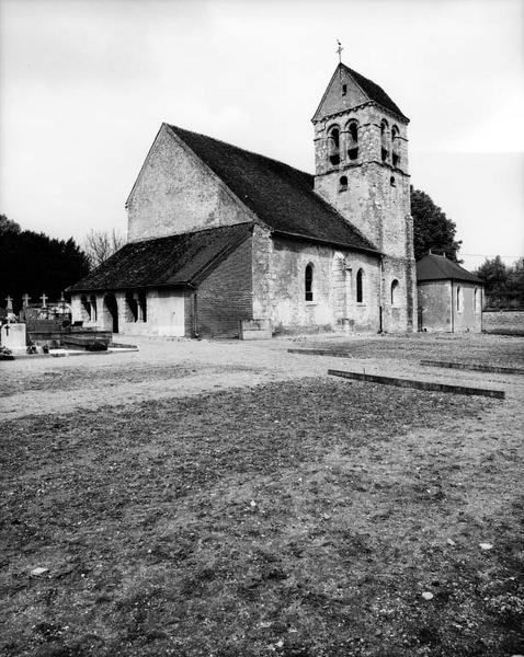 Vue de volume prise du sud ouest.