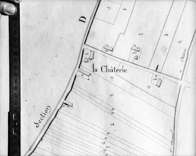 Plan cadastral du 19°siècle.