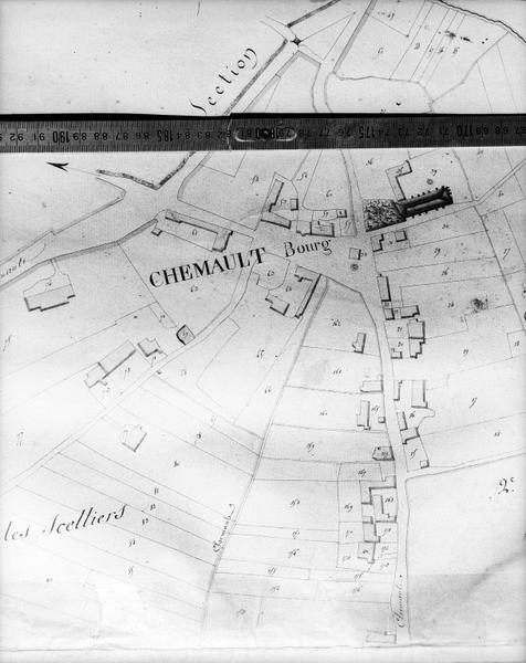 Plan cadastral du 19°siècle.