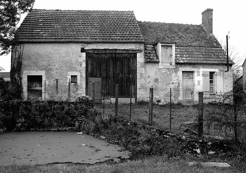 Maison avec grange attenante (6. 483) : façade antérieure.