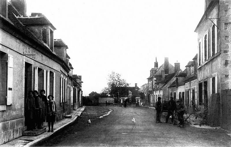 Bourg, la Grande Rue.