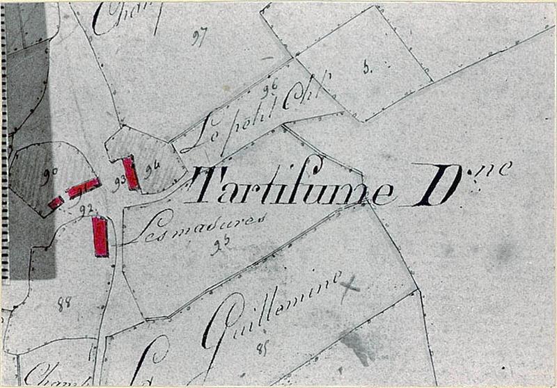 Domaine : plan cadastral, 1826.