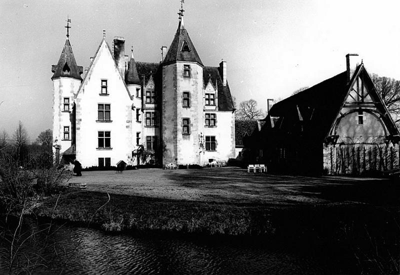 Château de la Mothe : façade sud.