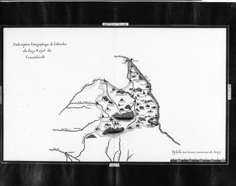 Présentation de l'étude de la commune de Concressault