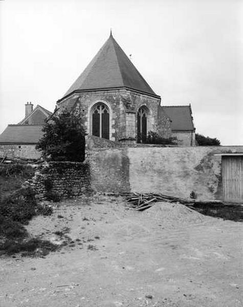 Vue de volume du chevet.