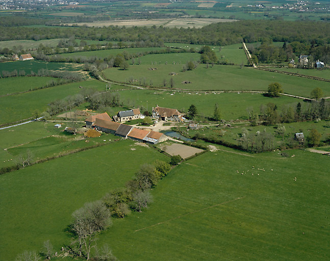 Domaine : vue aérienne.