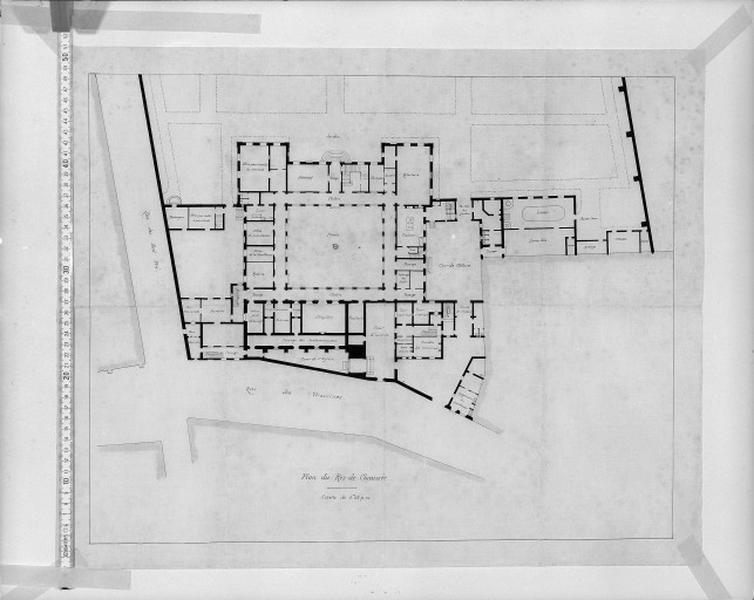 Plan du rez-de-chaussée.