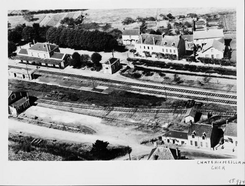 Voie ferrée : ligne Tours-Montluçon