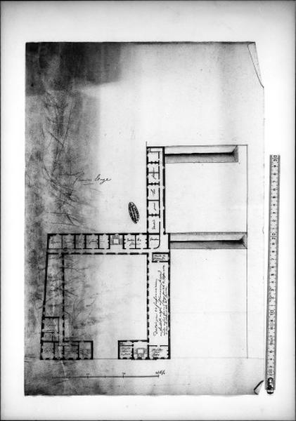 Projet d'un collège pour Tours, n.s.,n.d. (1780) : le premier étage.