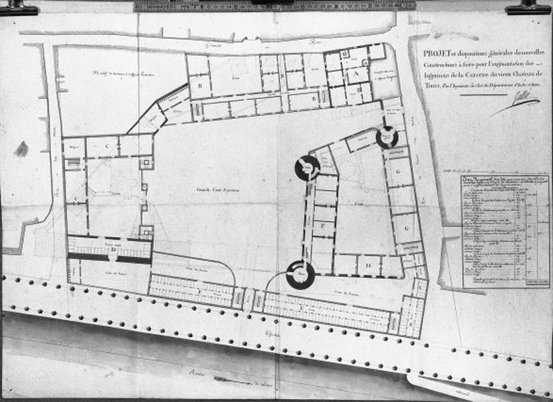 Projet et dispositions générales de nouvelles constructions (...), Vallée.