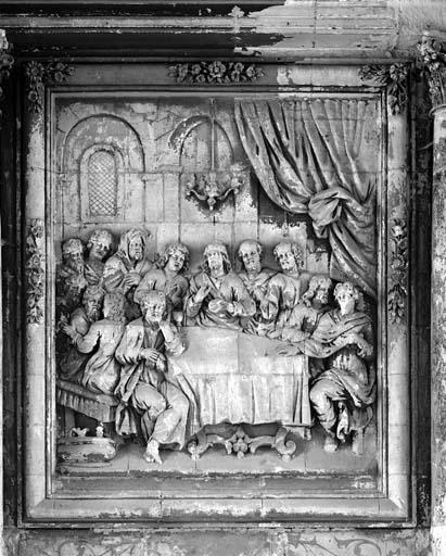 Retable (retable architecturé) (2), du maître-autel