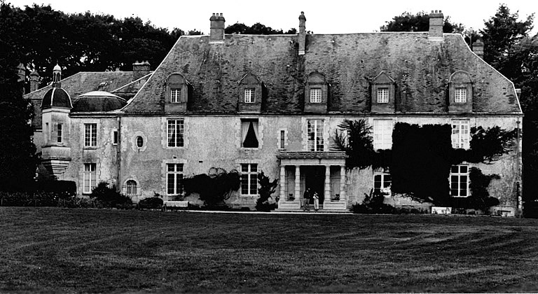 Vue générale du corps de logis, du nord.