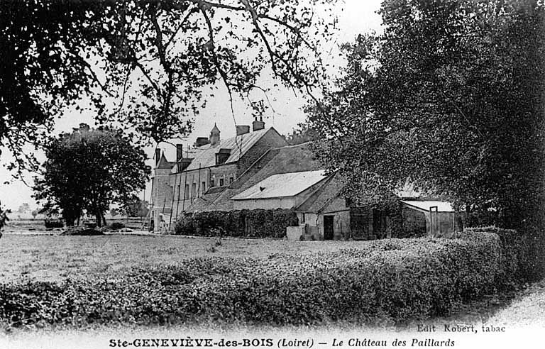 Vue d'ensemble vers 1900, du nord-ouest (carte postale ancienne).