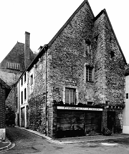 Vue générale de la maison, du nord.