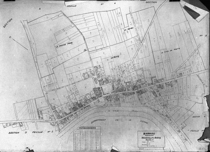 Cadastre de 1913 revisé en 1949, section A1 (minute).