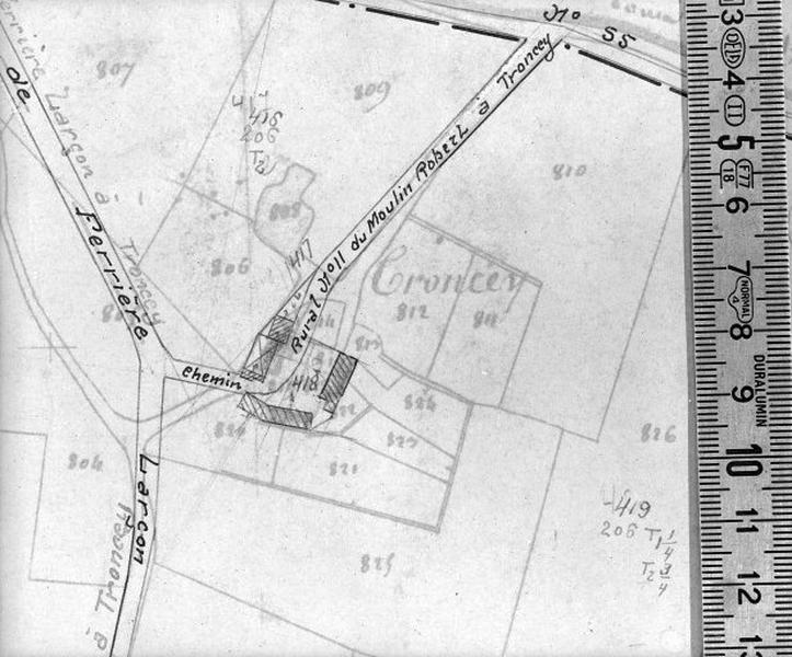 Cadastre de 1813 revisé en 1939, section B2 (minute).