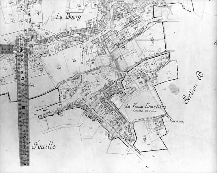 Cadastre de 1813 revisé en 1939, section D3 (minute).