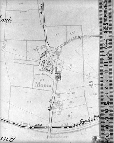 Cadastre de 1813 révisé en 1939, section C2 (minute).
