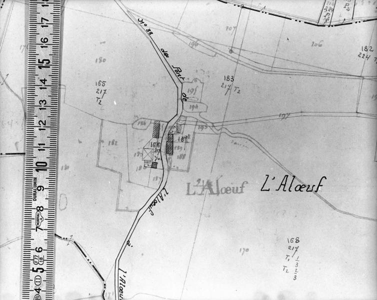 Cadastre de 1813 révisé en 1939, section C2 (minute).