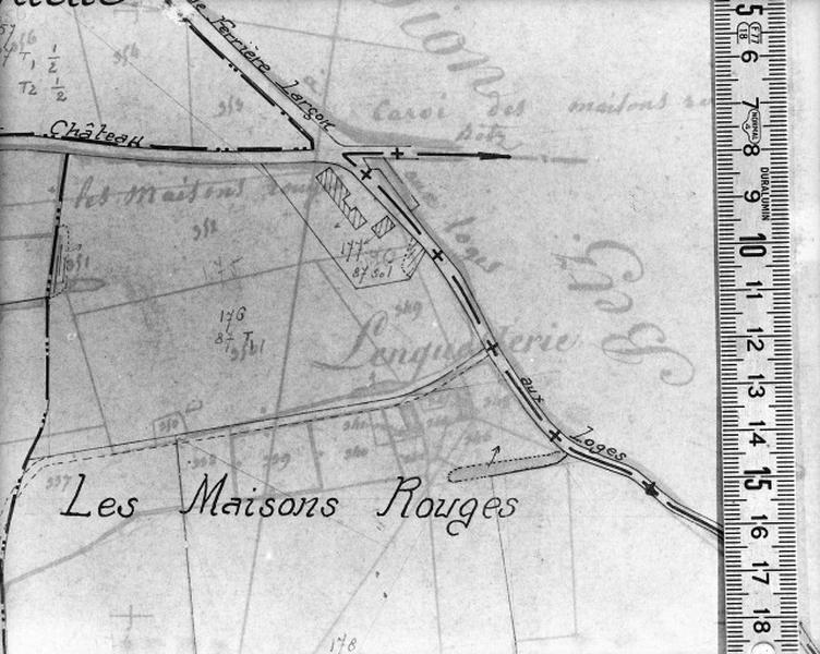 Cadastre de 1813 révisé en 1939, section B1 (minute).
