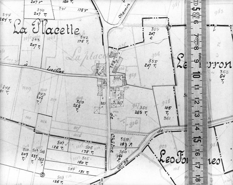 Cadastre de 1813 révisé en 1939, section A4 (minute).