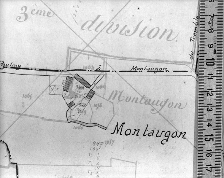Cadastre de 1813 révisé en 1939, section D4 (minute).