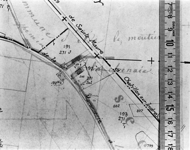 Cadastre de 1813 révisé en 1939, section A2 (minute).