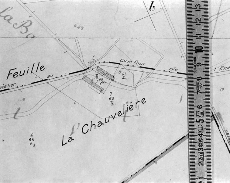 Cadastre de 1812 révisé en 1939, section A1 (minute).