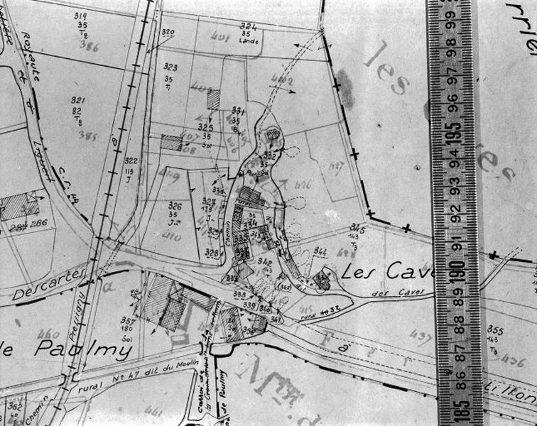 Cadastre de 1812 révisé en 1939, section A2 (minute).