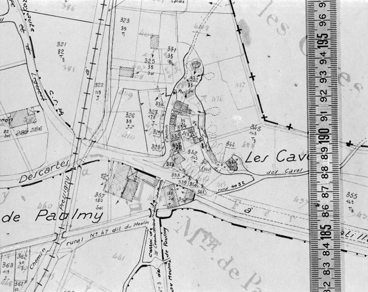 Cadastre de 1812 révisé en 1939, section A2 (minute).