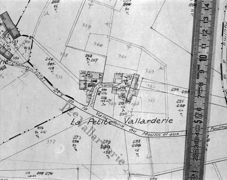 Cadastre de 1812 révisé en 1939, section A2 (minute).