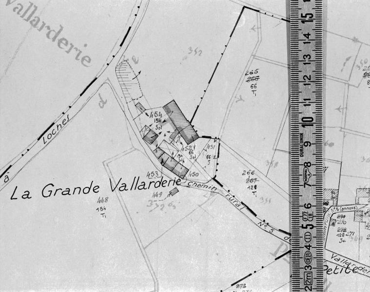 Cadastre de 1812 révisé en 1939, section A2 (minute).