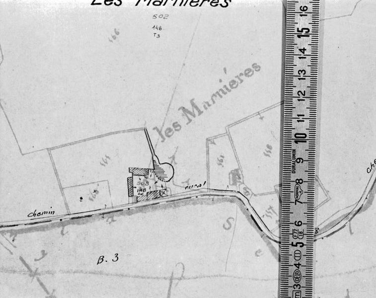 Cadastre de 1812 révisé en 1939, section A3 (minute).