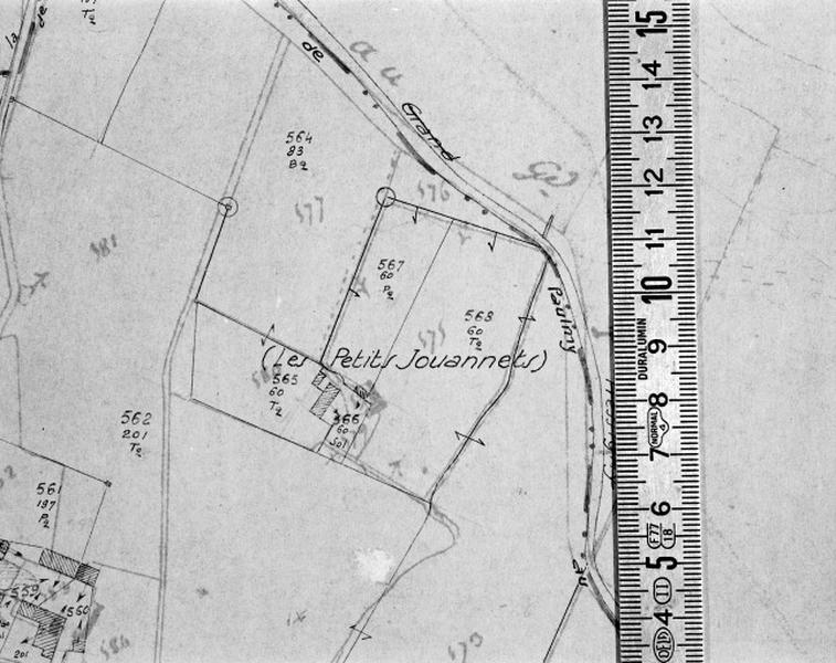 Cadastre de 1812 révisé en 1939, section A4 (minute).