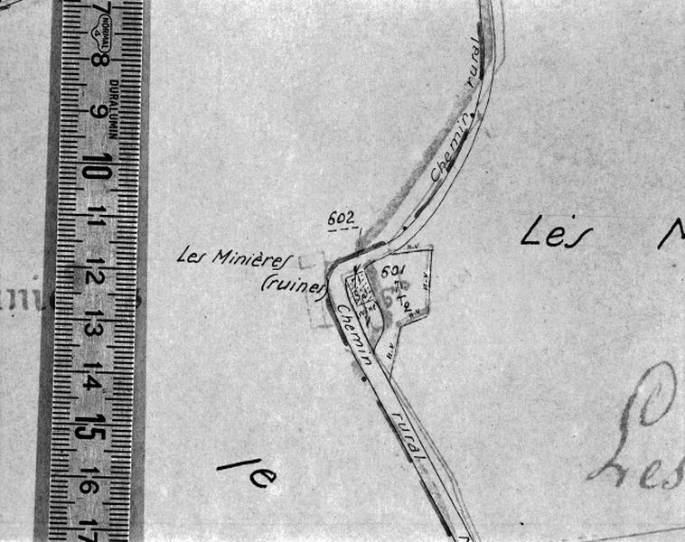 Cadastre de 1812 révisé en 1939, section A4 (minute).