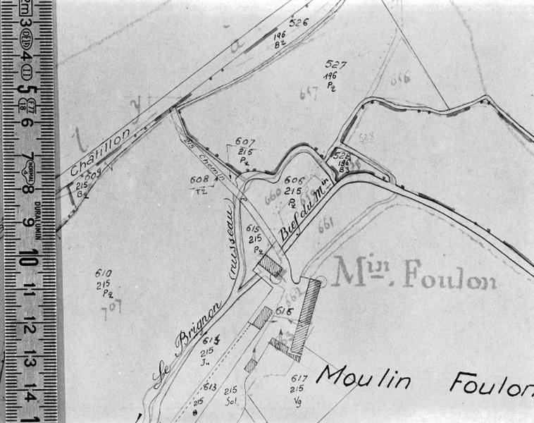 Cadastre de 1812 révisé en 1939, section A5 (minute).