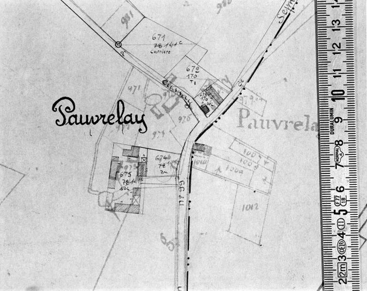 Cadastre de 1812 révisé en 1939, section A5 (minute).