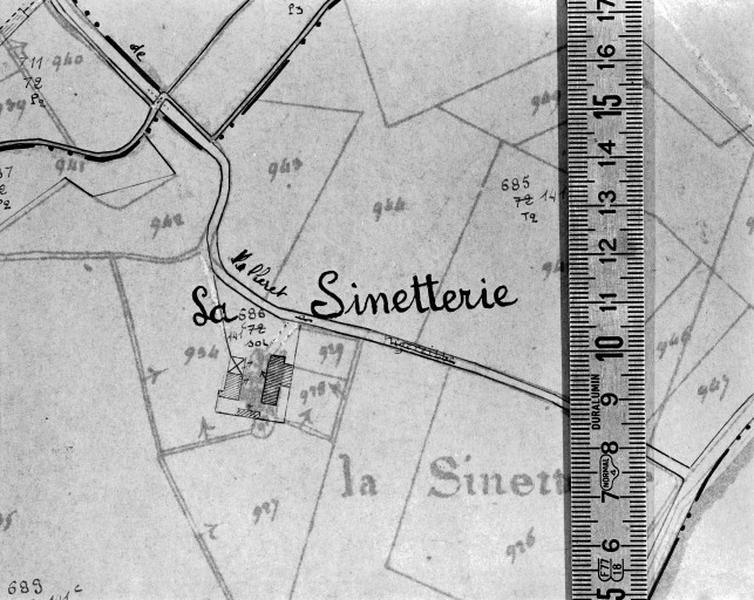 Cadastre de 1812 révisé en 1939, section A5 (minute).