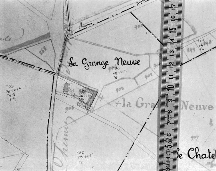 Cadastre de 1812 révisé en 1939, section A6 (minute).