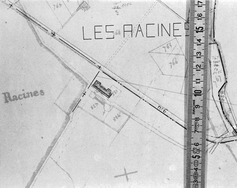 Cadastre de 1812 révisé en 1939, section A6 (minute).