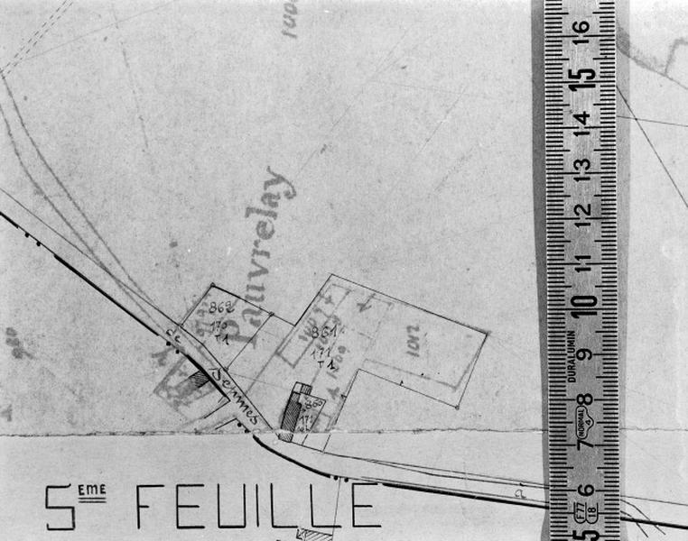 Cadastre de 1812 révisé en 1939, section A7 (minute).