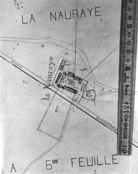 Cadastre de 1812 révisé en 1939, section A8 (minute).