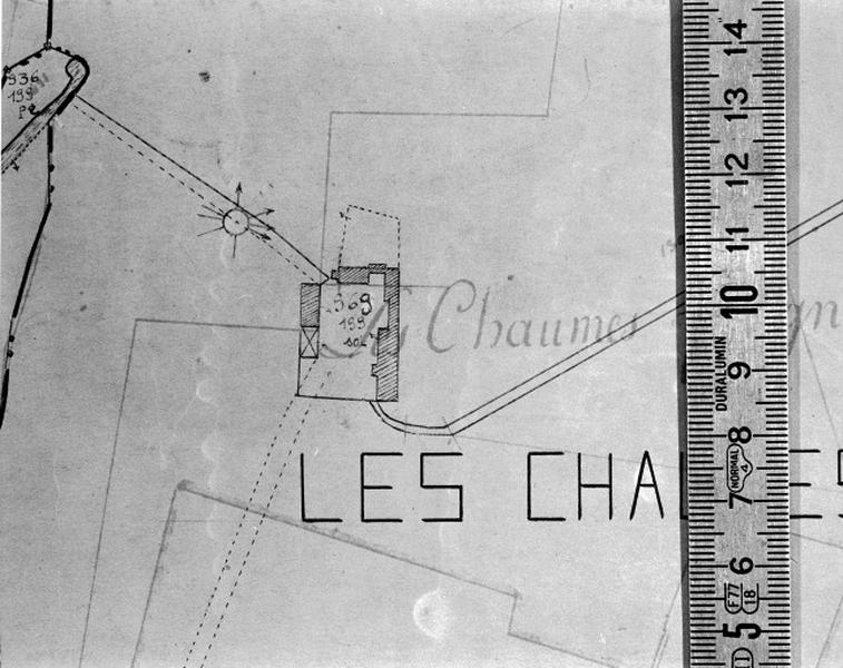 Cadastre de 1812 révisé en 1939, section A8 (minute).