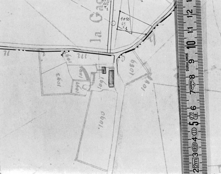 Cadastre de 1812 révisé en 1939, section A9 (minute).