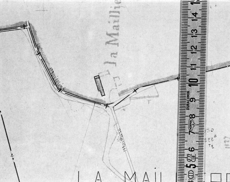 Cadastre de 1812 révisé en 1939, section B1 (minute).