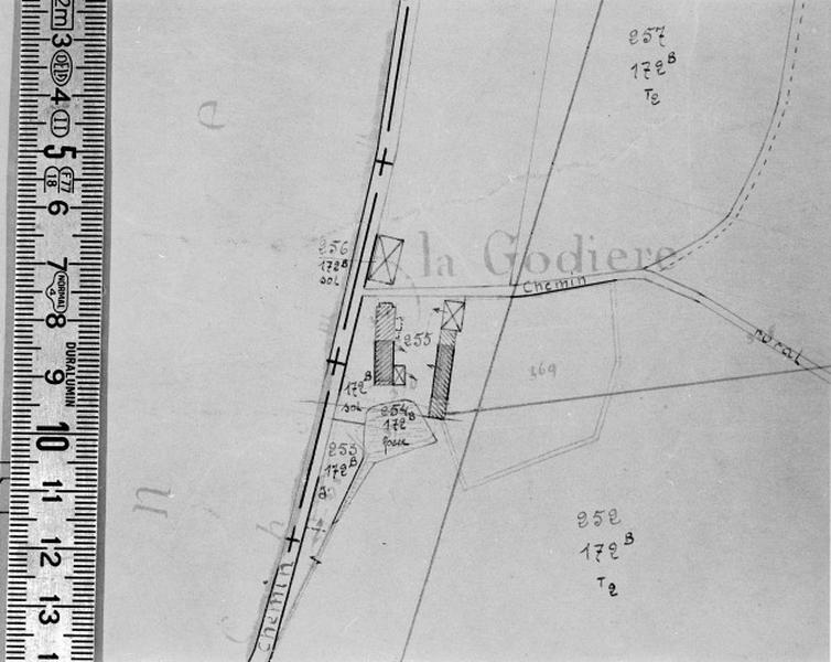 Cadastre de 1812 révisé en 1939, section B2 (minute).